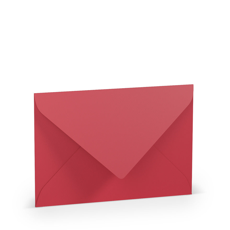 Briefumschlag Paperado, B6, 100g/m², SF, nassklebend, rot RÖSSLER 16402036 RÖSSLER 16402036   125x176mm gerippt