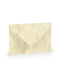 Briefumschlag Paperado, B6, 100g/m², SF, nassklebend, chamois marmora RÖSSLER 16402006 RÖSSLER 16402006    125x176mm gerippt