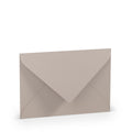 Briefumschlag Paperado, B6, 100g/m², SF, nassklebend, taupe RÖSSLER 16402049 RÖSSLER 16402049  125x176mm gerippt