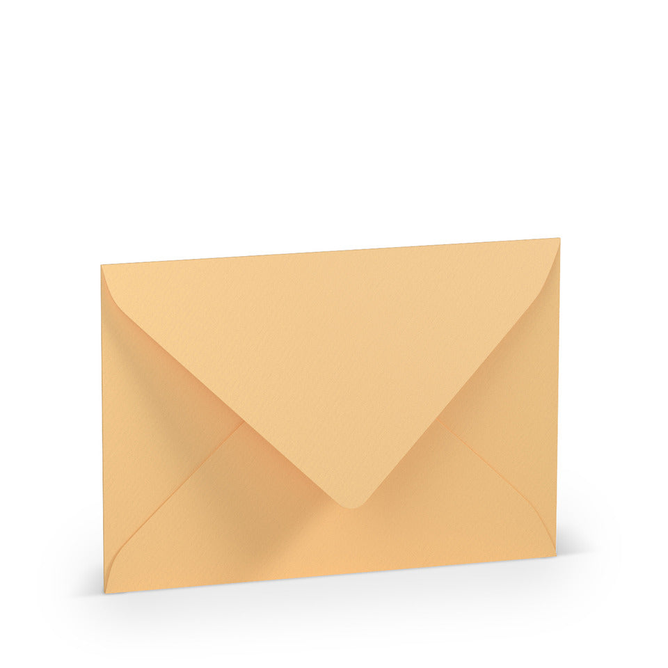 Briefumschlag Paperado, C6, 100g/m², SF, nassklebend, melon RÖSSLER 164005122 RÖSSLER 164005122    114x162mm gerippt