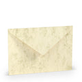 Briefumschlag Paperado, C5, 100g/m², SF, nassklebend, chamois marmora RÖSSLER 16401106 RÖSSLER 16401106  157x225mm gerippt