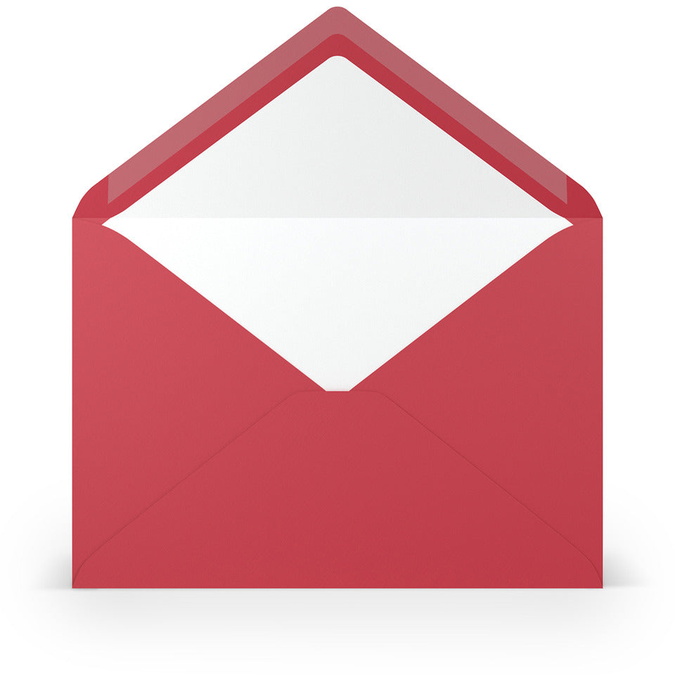 Briefumschlag Paperado, C5, 100g/m², SF, nassklebend, rot RÖSSLER 16401136 RÖSSLER 16401136  157x225mm  gerippt