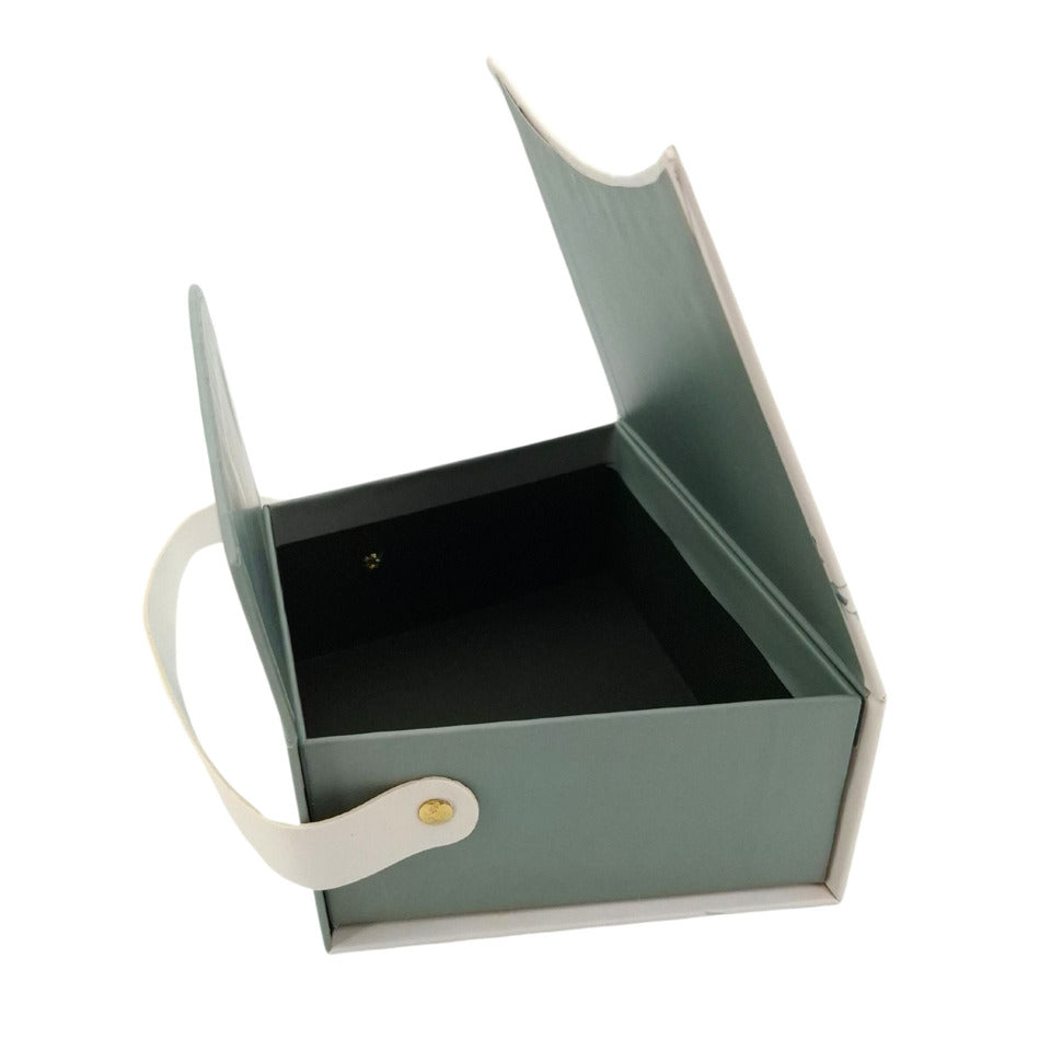 Geschenkbox-Tasche Eukalyptus, 16,5 x 12 x 6,5 cm HERGO 5832 HERGO 5832 16,5x12x6c