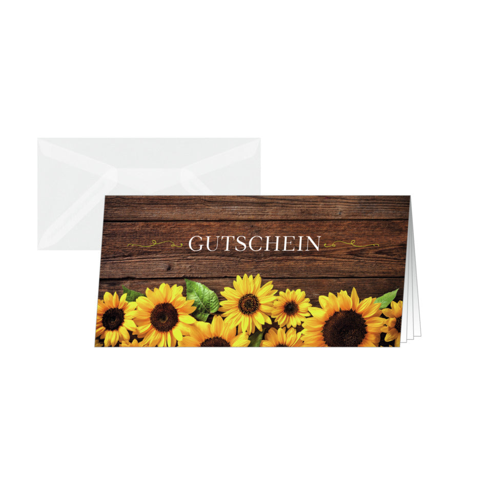 Gutschein-Karte Sunfield , 220 g/m², 10 Stück SIGEL DS101 SIGEL DS101 220 g/m² Gutschein