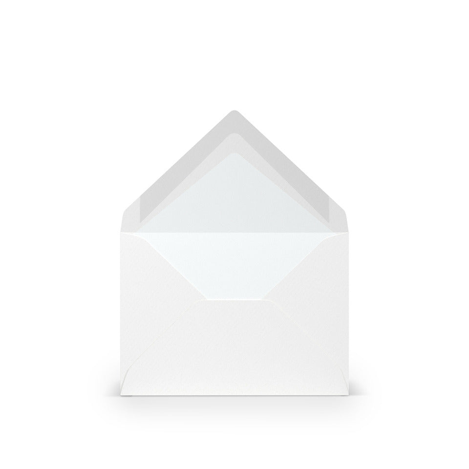 Briefumschlag Paperado, C7, 100g/m², SF, nassklebend, weiß RÖSSLER 16400709 RÖSSLER 16400709   81x114mm gerippt