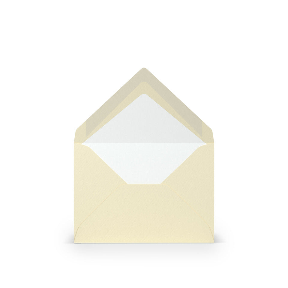 Briefumschlag Paperado, C7, 100g/m², SF, nassklebend, chamois RÖSSLER 16400708 RÖSSLER 16400708    81x114mm gerippt