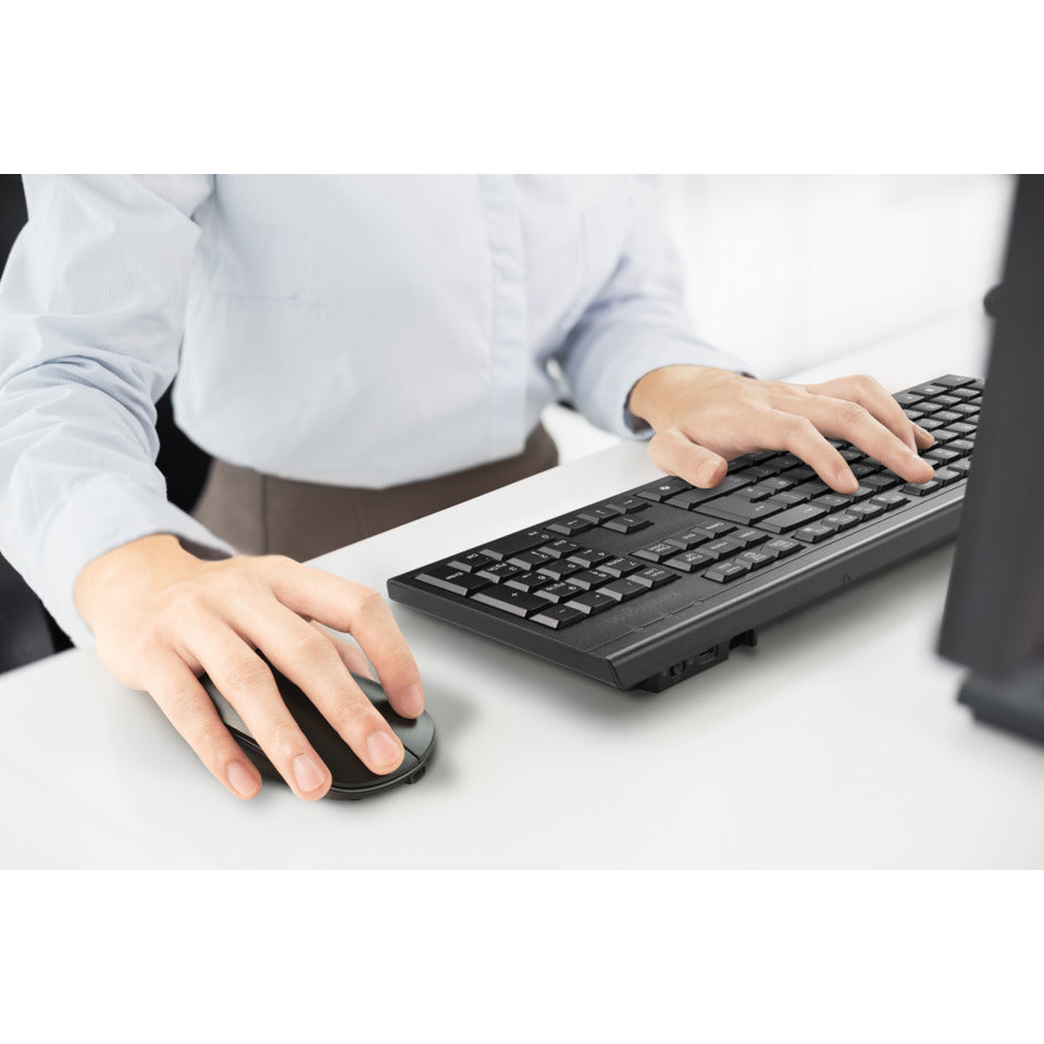 Kabelloses Media Desktop Set KM270 EQ wiederaufladbar, schwarz KENSINGTON K75560DE KENSINGTON K75560DE / KM270 EQ