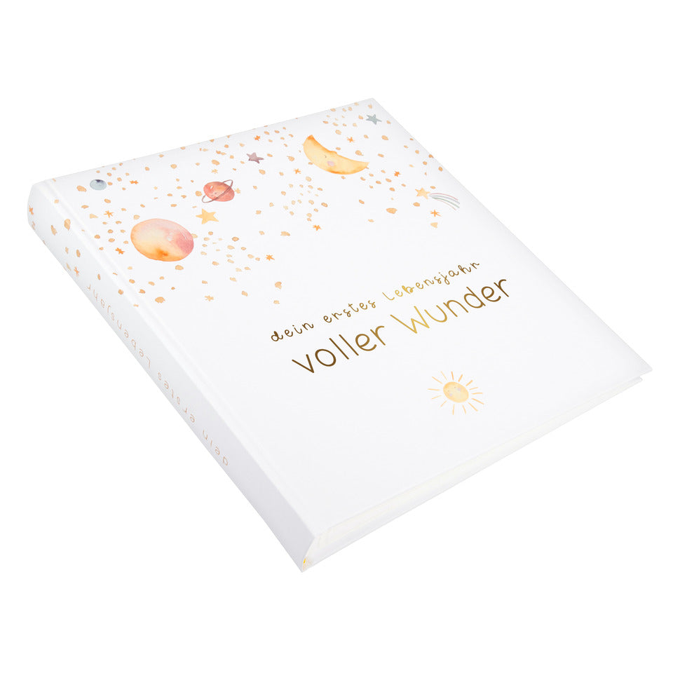 Baby Fotobuch Weltraum - voller Wunder, 30 x 31 cm, weiß TURNOWSKY 15 498 TURNOWSKY 15 498 30x31cm