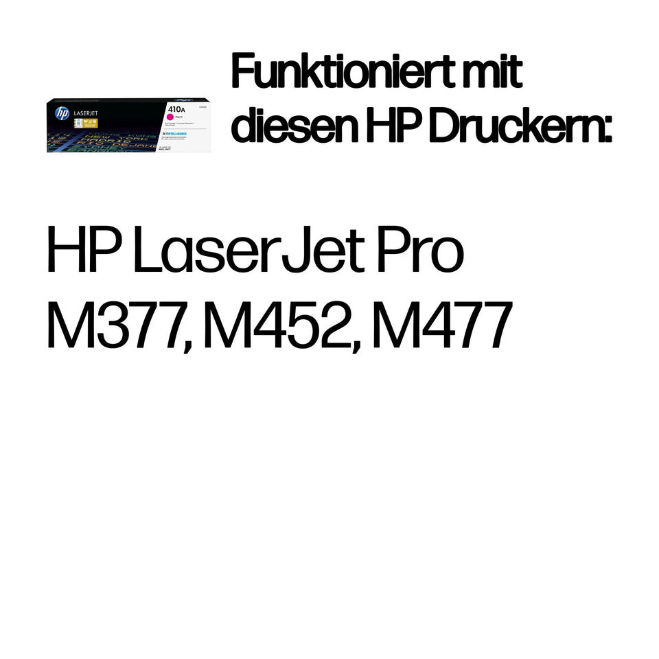 Lasertoner Nr. 410A, 2.300 Seiten, magenta HP CF413A