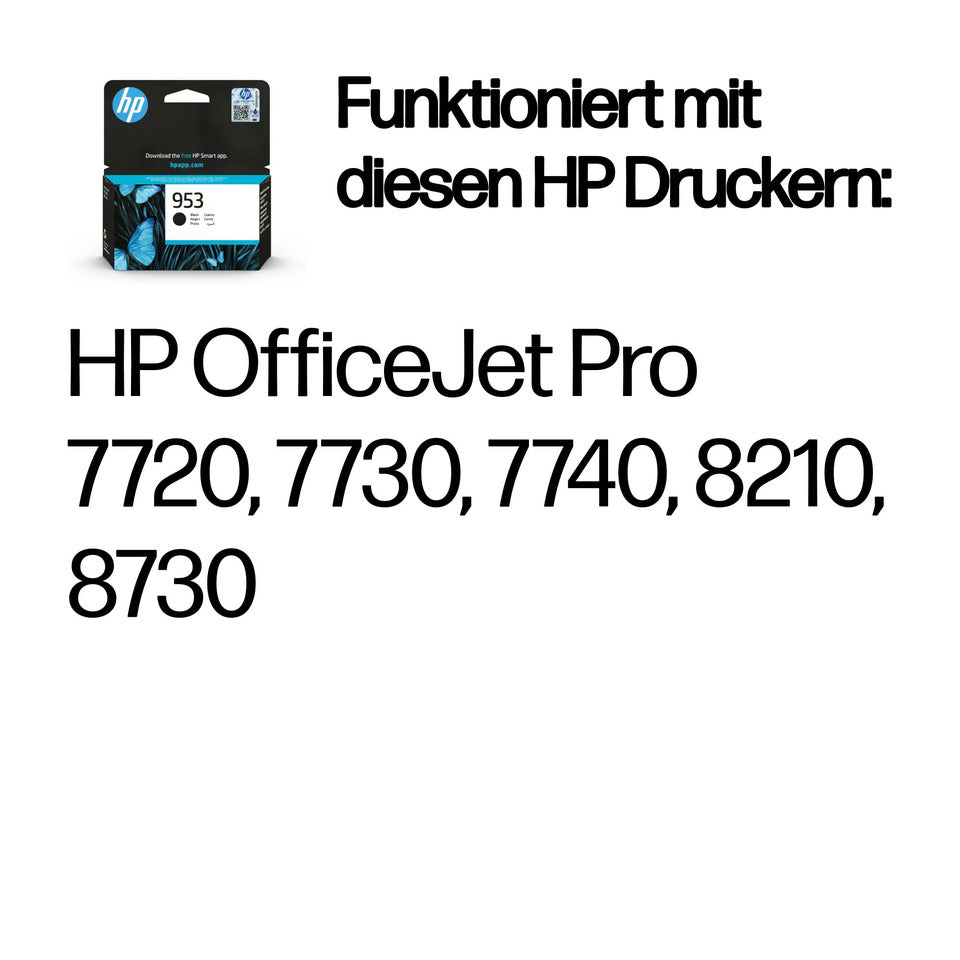 Inkjetpatrone Nr.953 schwarz HP L0S58AE