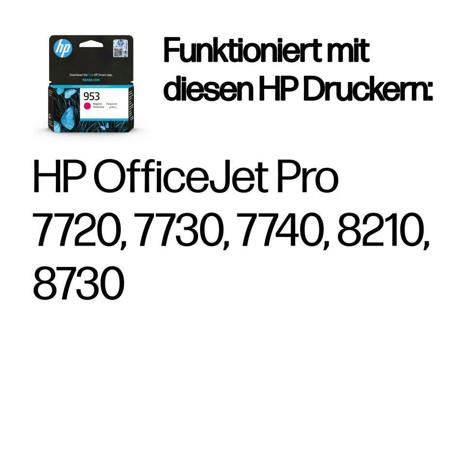 Inkjetpatrone Nr.953 magenta HP F6U13AE