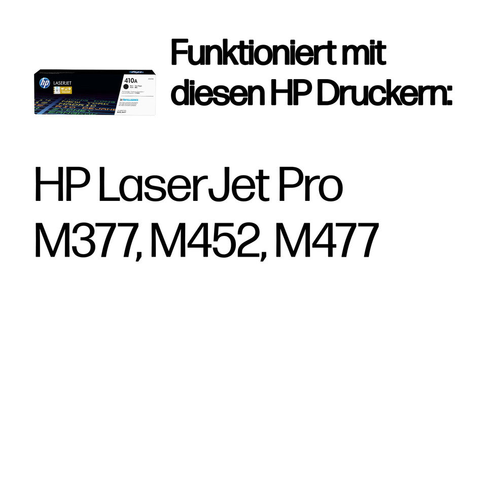 Lasertoner Nr. 410A, 2.300 Seiten, schwarz HP CF410A