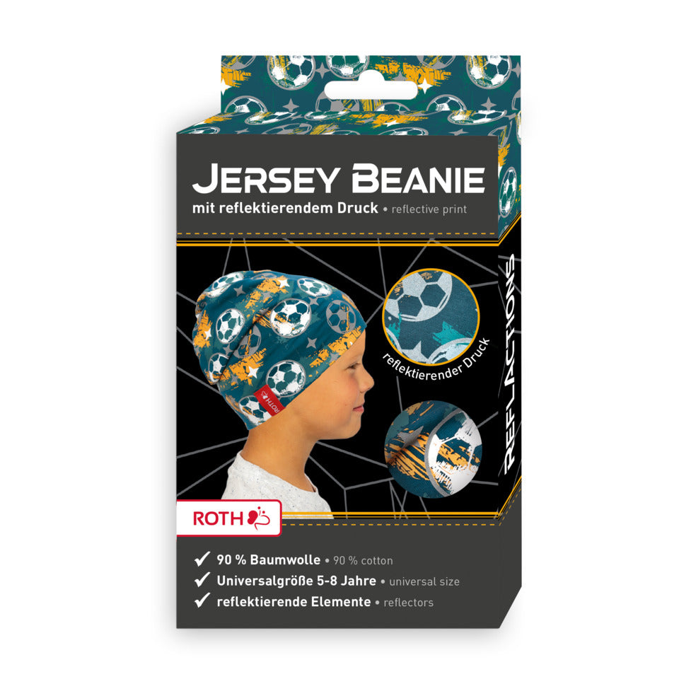 Mütze Jersey-Beanie ReflActions Fußball ROTH 89531 ROTH 89531 Jersey-Beanies