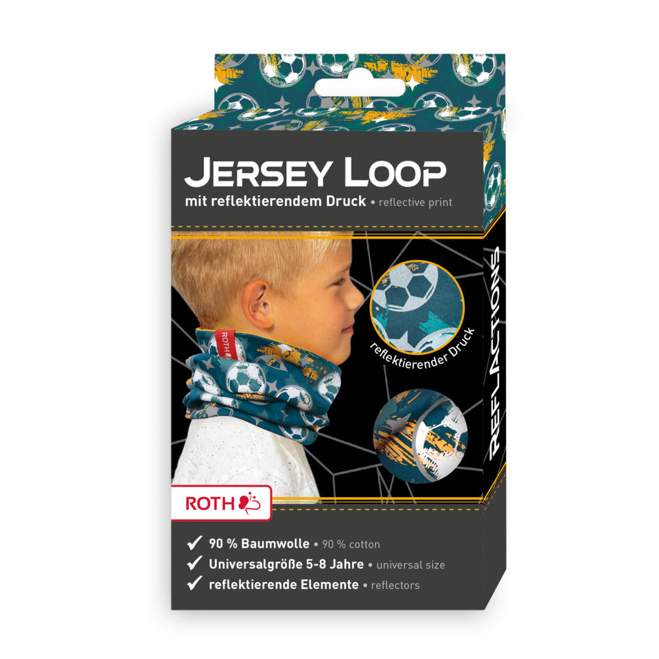 Schlauchschal ReflActions Fußball ROTH 89532 ROTH 89532 Jersey-Loop