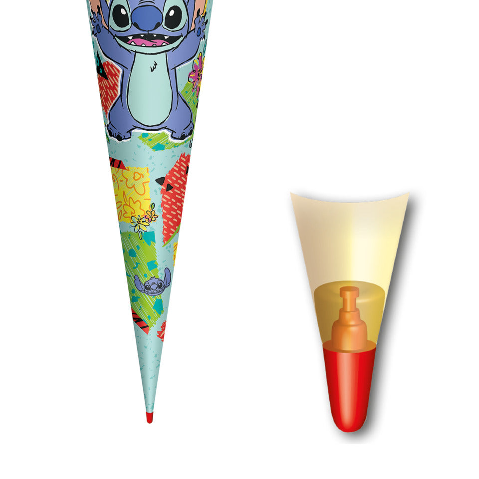 Schultüte Disney Stitch, 70cm, Filzverschluss ROTH 677523 ROTH 677523 Filzverschluss