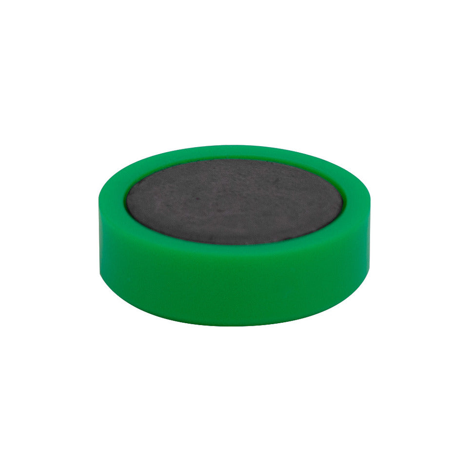 Magnet 10ST Ø25mm grün Q-CONNECT KF02641