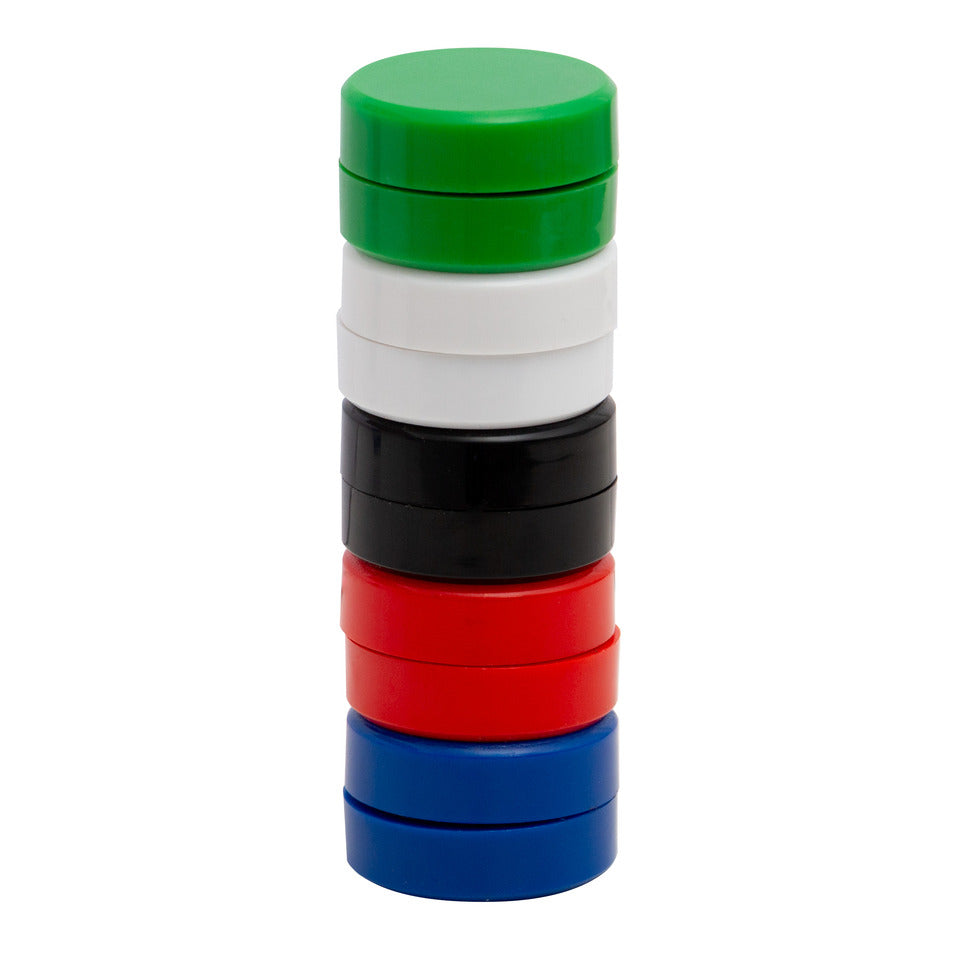 Magnet 10ST Ø35mm sortiert Q-CONNECT KF02649