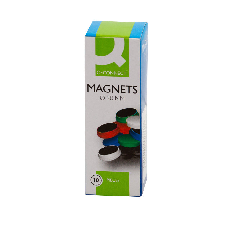 Magnet 10ST Ø20mm sortiert Q-CONNECT KF02637