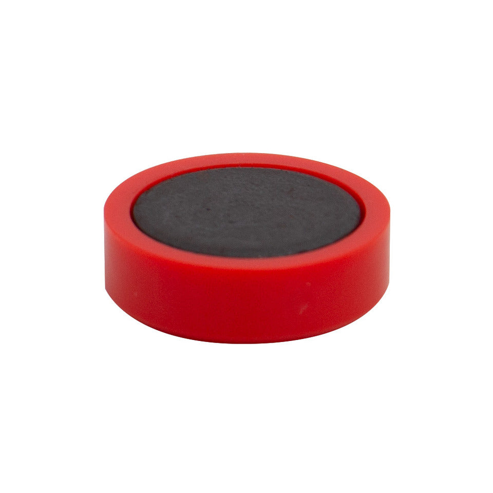 Magnet 10ST Ø25mm rot Q-CONNECT KF02642