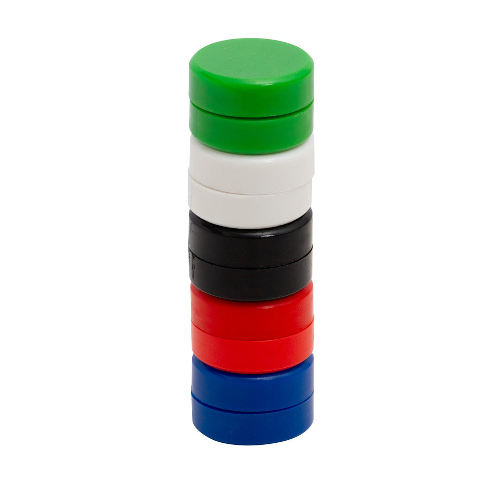 Magnet 10ST Ø25mm sortiert Q-CONNECT KF02643