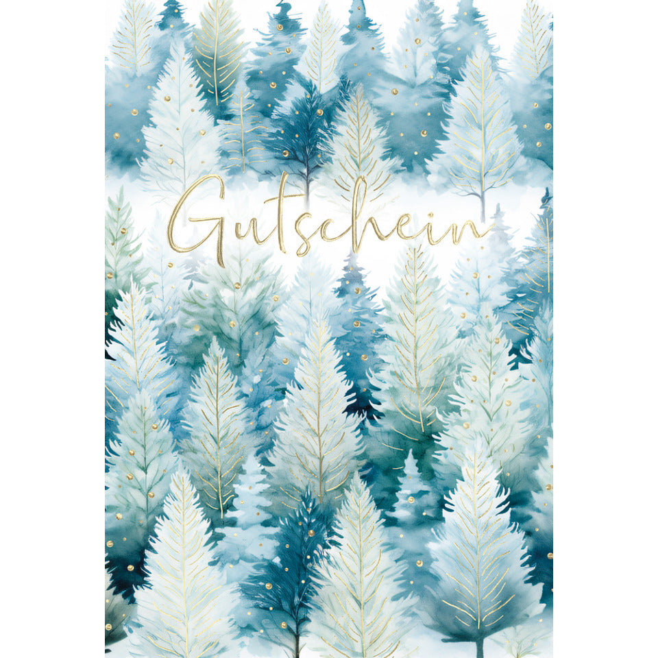 Gutscheinbillett Weihnachten geprägt  23-1100 23-1100   Bild