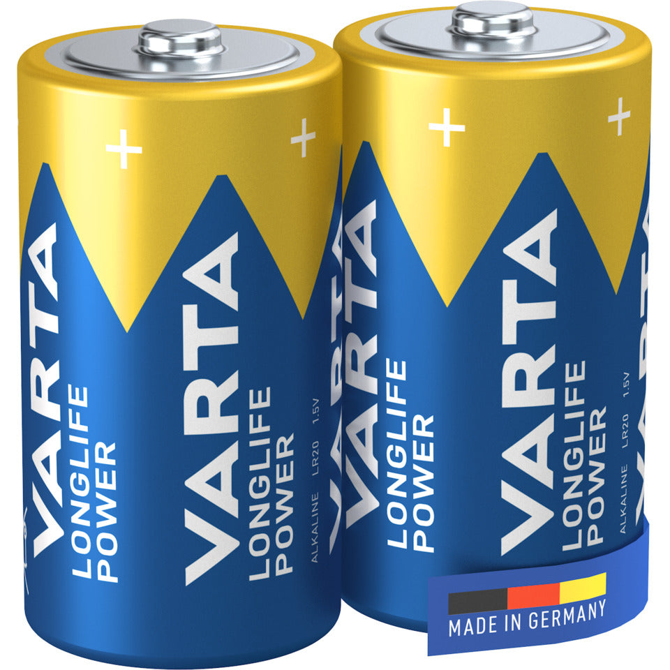 Batterie Alkali-Mangan Longlife Power, LR14/C/Baby, 2 Stück VARTA 04914 121 422 VARTA 04914 121 422 Baby