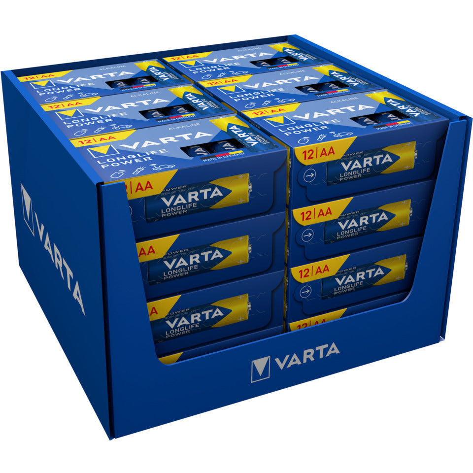 Batterie Longlife Power Cube Pack, LR6/AA/Mignon, 12 Stück VARTA 04906 121 132 VARTA 04906 121 132 Mignon Cube Pack
