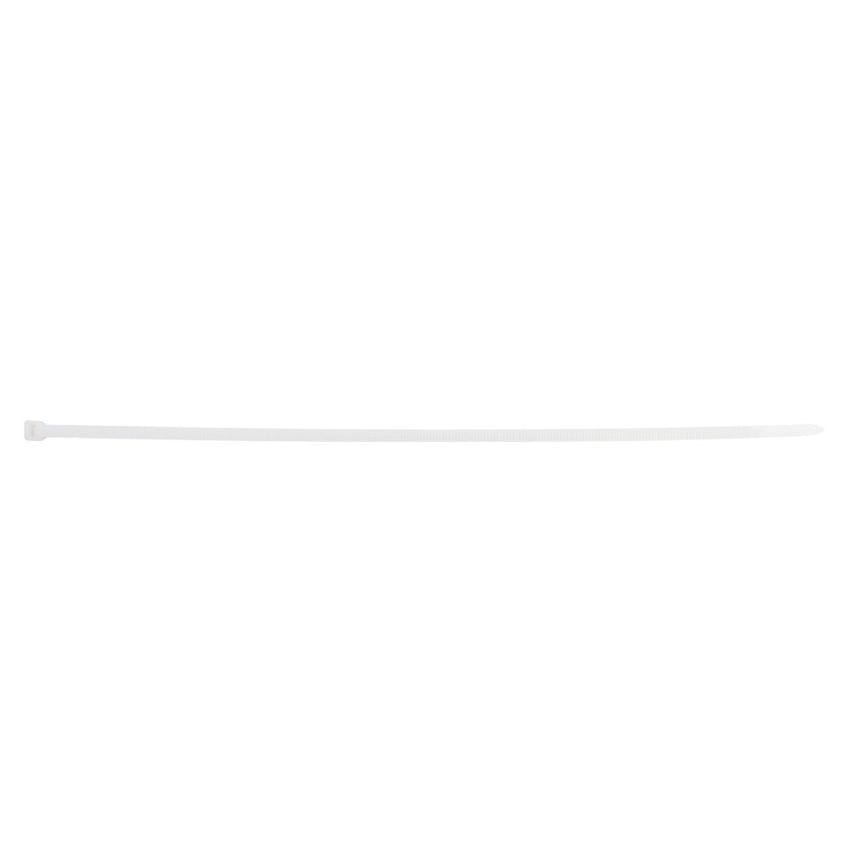 Kabelbinder, 30 cm x 4,8 mm, 100 Stück, transparent Q-CONNECT KF17190