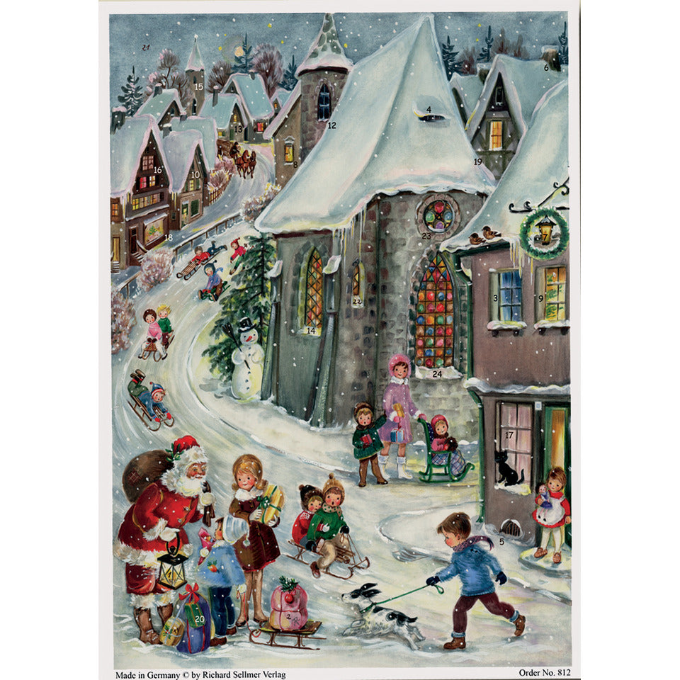 Adventskalender, A4 hoch, sortiert  77/800