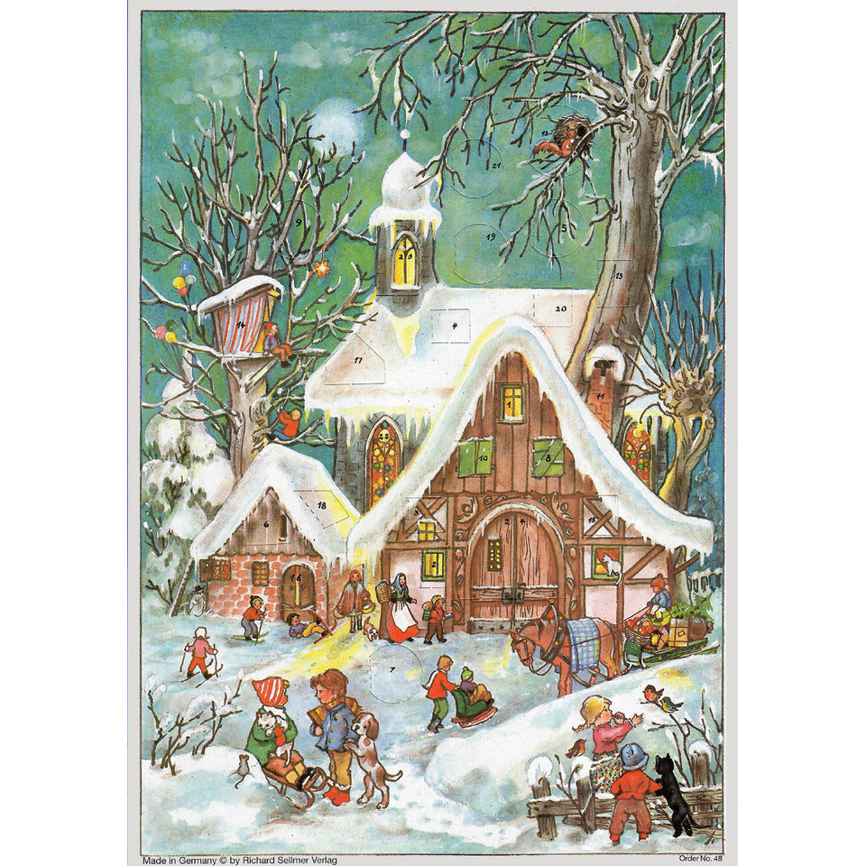 Adventskalender, A4 hoch, sortiert  77/800