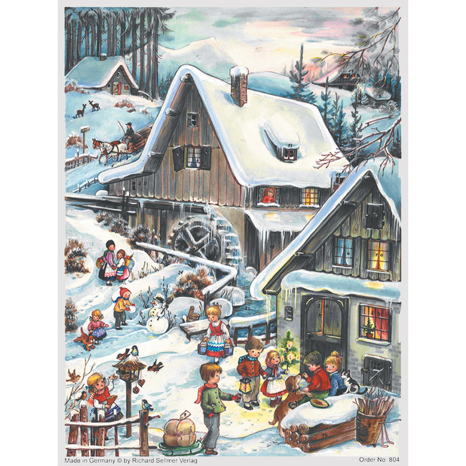 Adventskalender, A4 hoch, sortiert  77/800