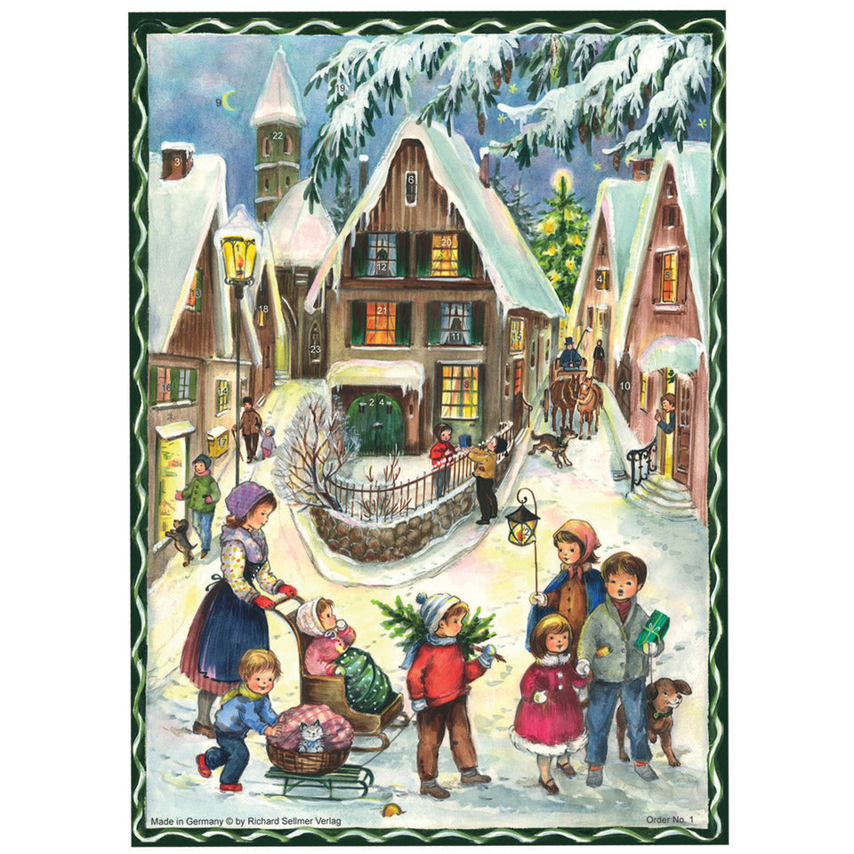 Adventskalender, A4 hoch, sortiert  77/800