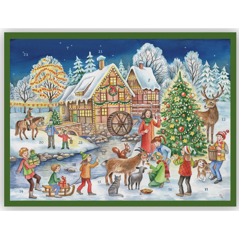 Adventskalender Großformat, sortiert SELLMER 700