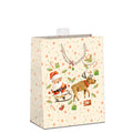 Weihnachts-Geschenktragetasche Schlitten, 32 x 26 x 12 cm, natur SKORPION 7522-2501-L SKORPION 7522-2501-L 32x26x12cm