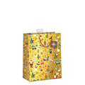 Weihnachts-Geschenktragetasche Kind, 23 x 18 x 10 cm, gold SKORPION 7522-2511-M SKORPION 7522-2511-M 23x18x10cm