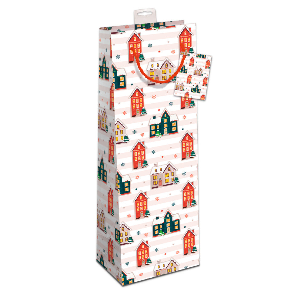 Weihnachts-Flaschentragetasche Basic, 36 x 12 x 10 cm, sortiert SKORPION 9922-2512-B SKORPION 9922-2512-B 36x12x10cm