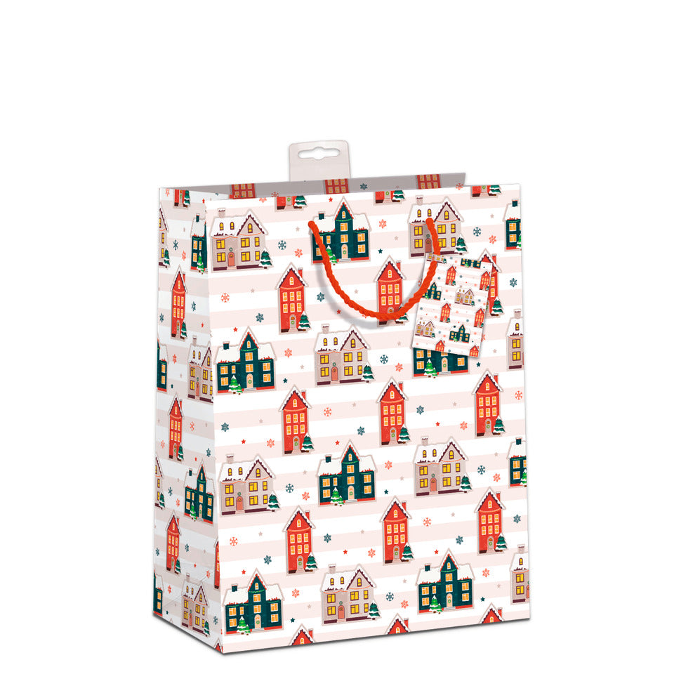 Weihnachts-Flaschentragetasche Basic, 36 x 26 x 12 cm, sortiert SKORPION 9922-2512-L SKORPION 9922-2512-L 32x26x12cm