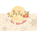 Weihnachtsbillett gestanzt Weihnachtsmann Schlitten SKORPION 22-5946