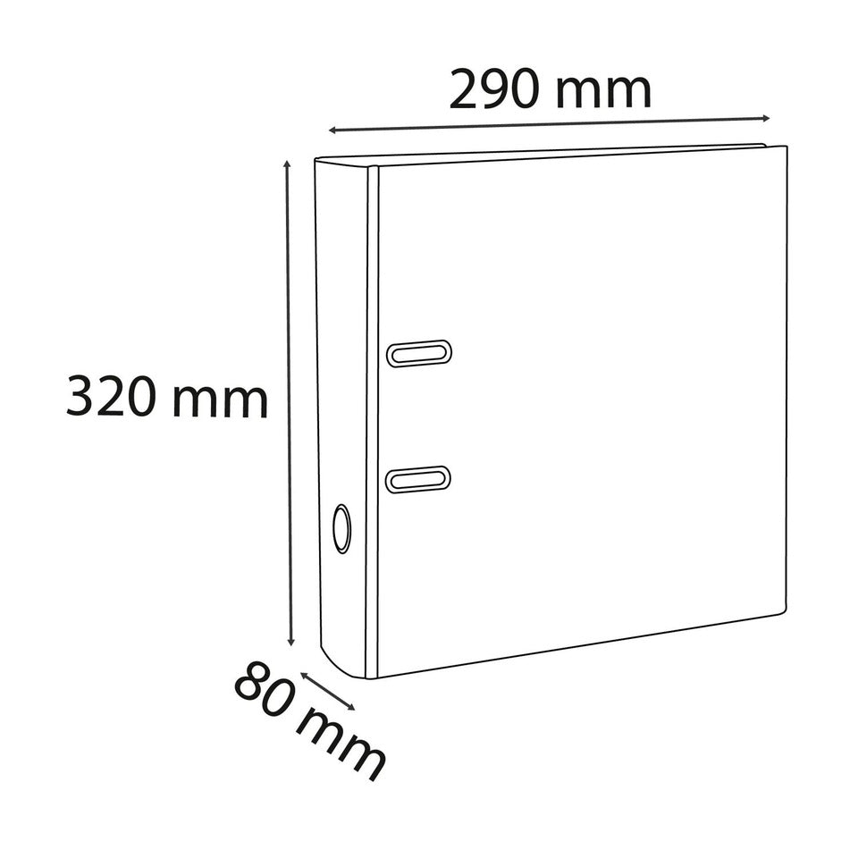 Ordner Prem'Touch, A4, 80 mm, sortiert EXACOMPTA 53239E