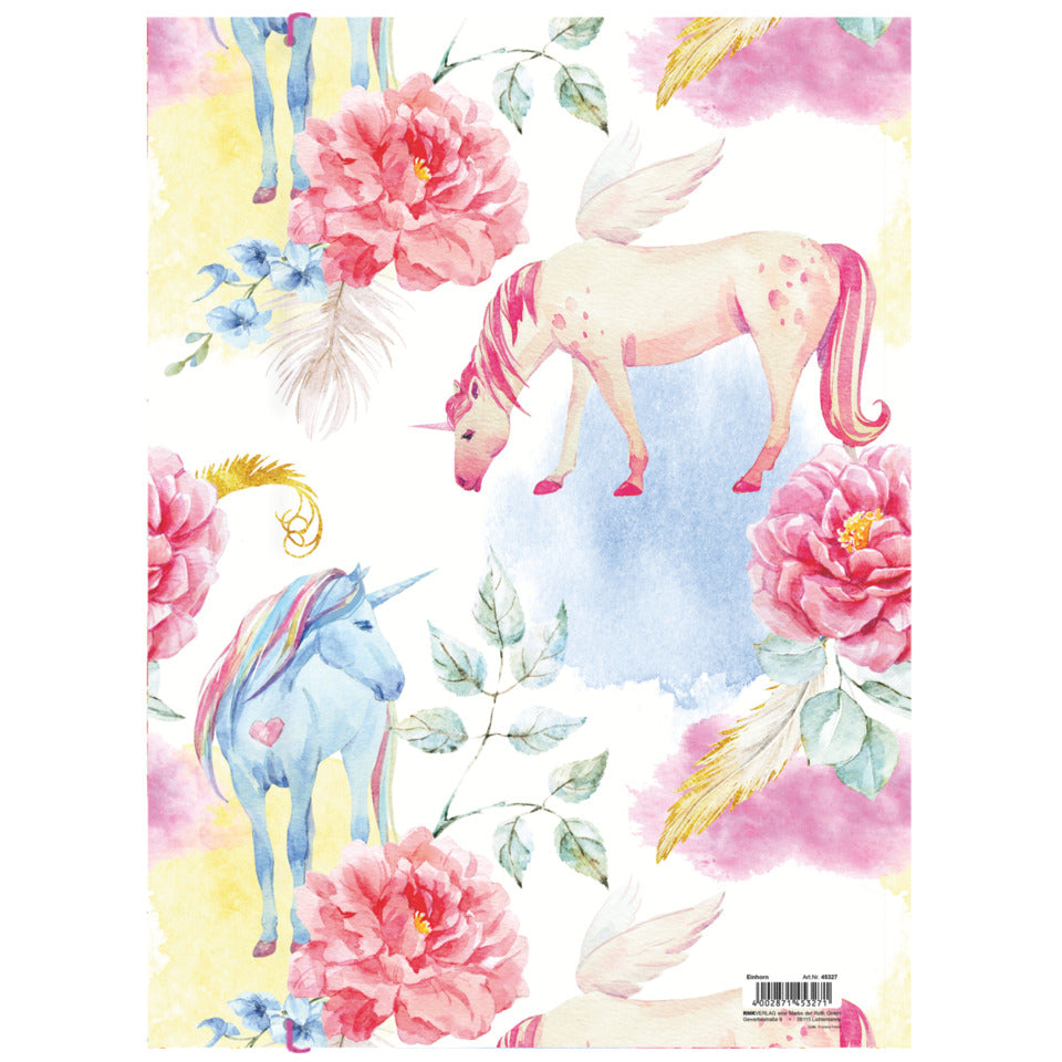 Zeichenmappe Einhorn, 310 x 440mm, A3, Karton RNK 45327