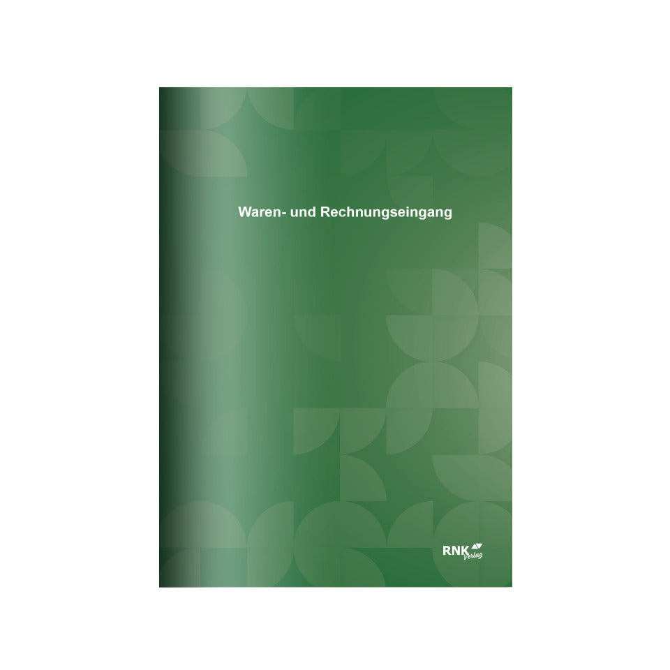 Waren- und Rechnungseingangsbuch für Netto-Verbuchung, A4, 40 Blatt, kartoniert RNK 30013 RNK 30013 Netto