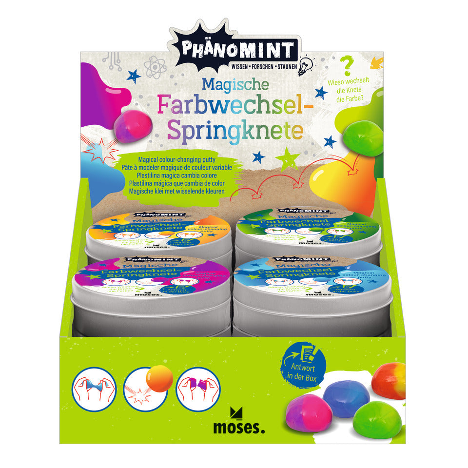 Springknete PhänoMINT, magischer Farbwechsel MOSES 30359 MOSES. 30359 magischer Farbwechsel