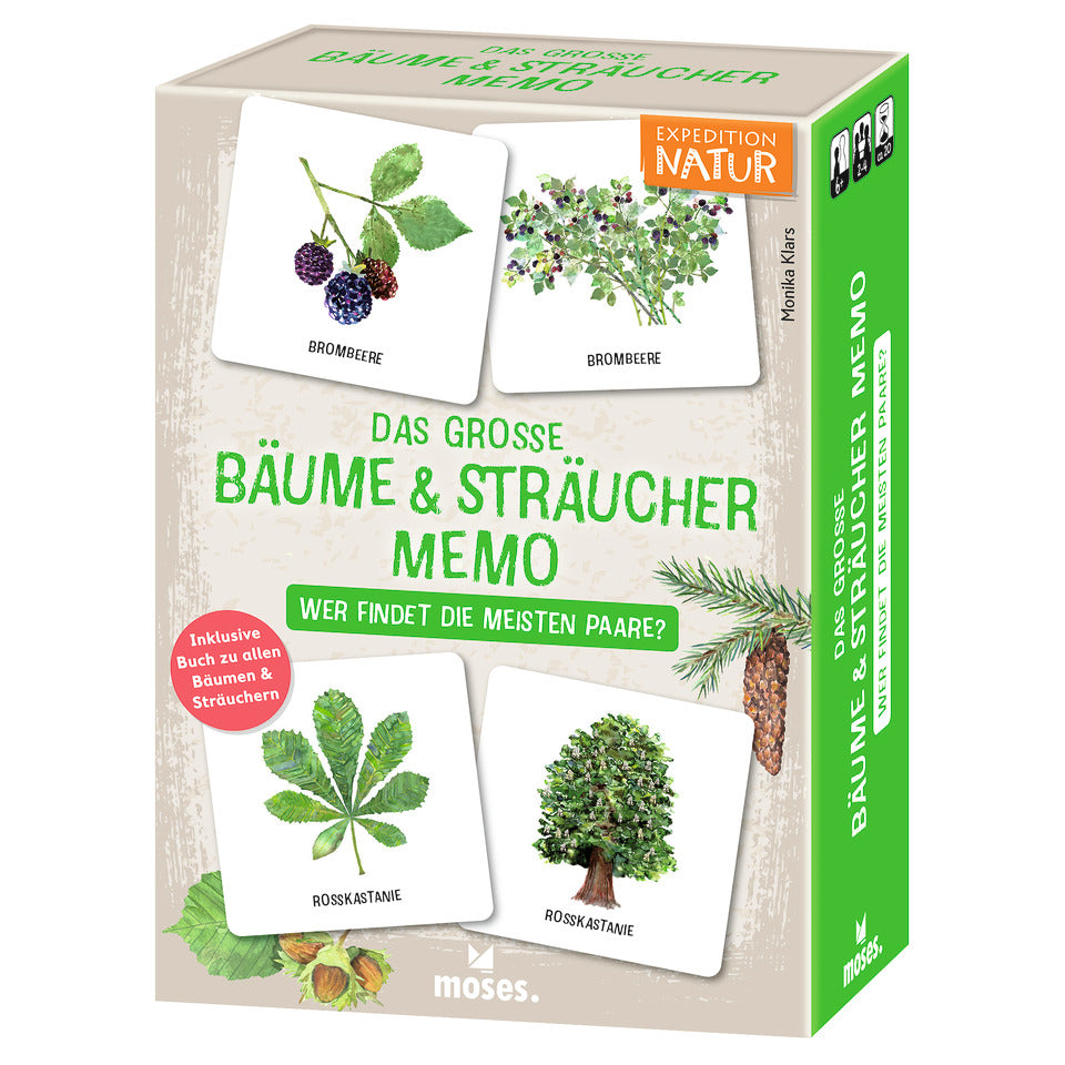 Das große Bäume & Sträucher Memo MOSES 9888 MOSES. 9888  ExpN