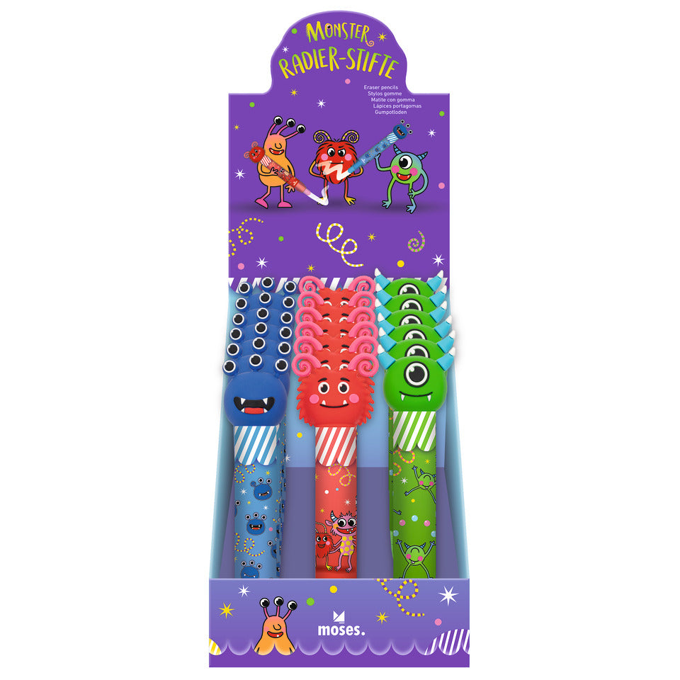 Monster Radierstift MOSES 26299
