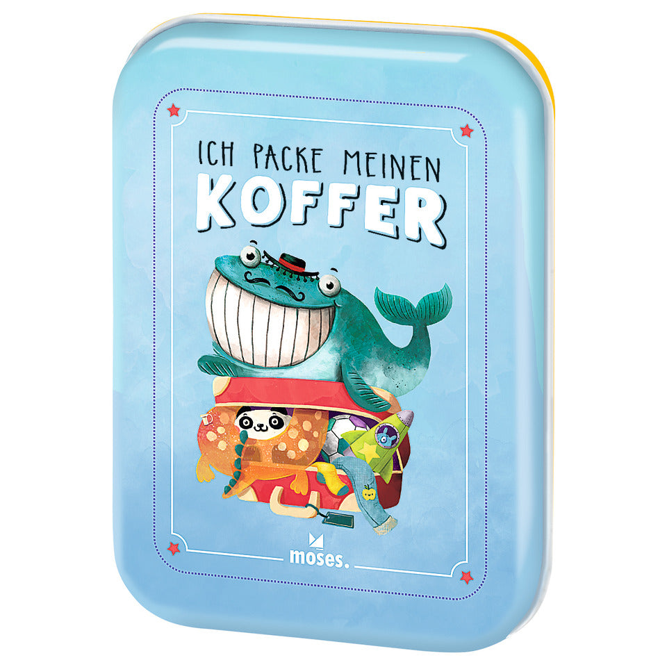 Kartenspiel Ich packe meinen Koffer MOSES 90352