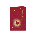 Weihnachtskarte mit Geldfach, 11,5 x 17 cm  23-1589 23-1589 geprägt  Bild