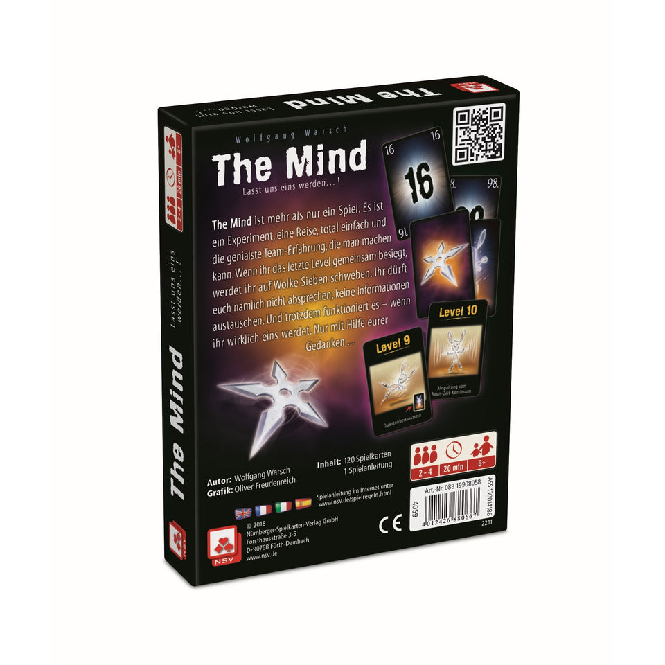 Kartenspiel The Mind Das Original NSV 10037680-0001