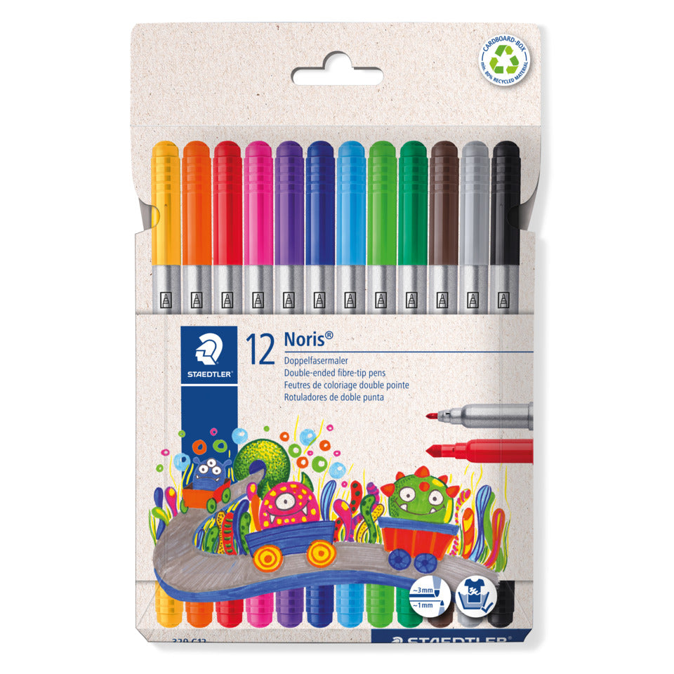 Faserschreiberetui Noris, 12 Stück, sortiert STAEDTLER 320 C12 STAEDTLER 320 C12 Noris