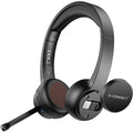 Headset mit Mikrofon Stereo kabellos Q-CONNECT KF17050 Q-CONNECT KF17050 schwarz