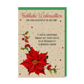 Weihnachtsbillett Graspapier mit Weihnachtsgruß   Doppeltext BRAUN+COMPANY 5800-24380 BRAUN+COMPANY 5800-24380   Bild